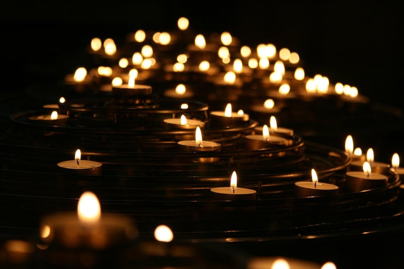 Starry Night Sky Candle